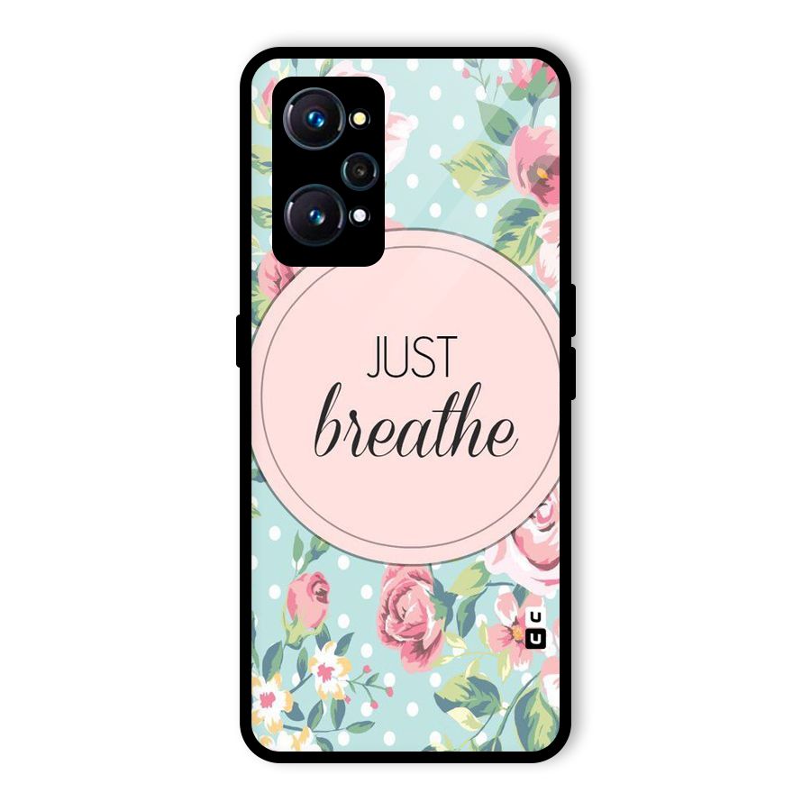 Floral Bloom Glass Back Case for Realme GT Neo2