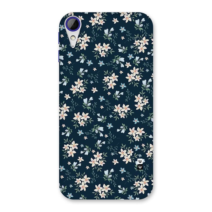 Floral Blue Bloom Back Case for Desire 830