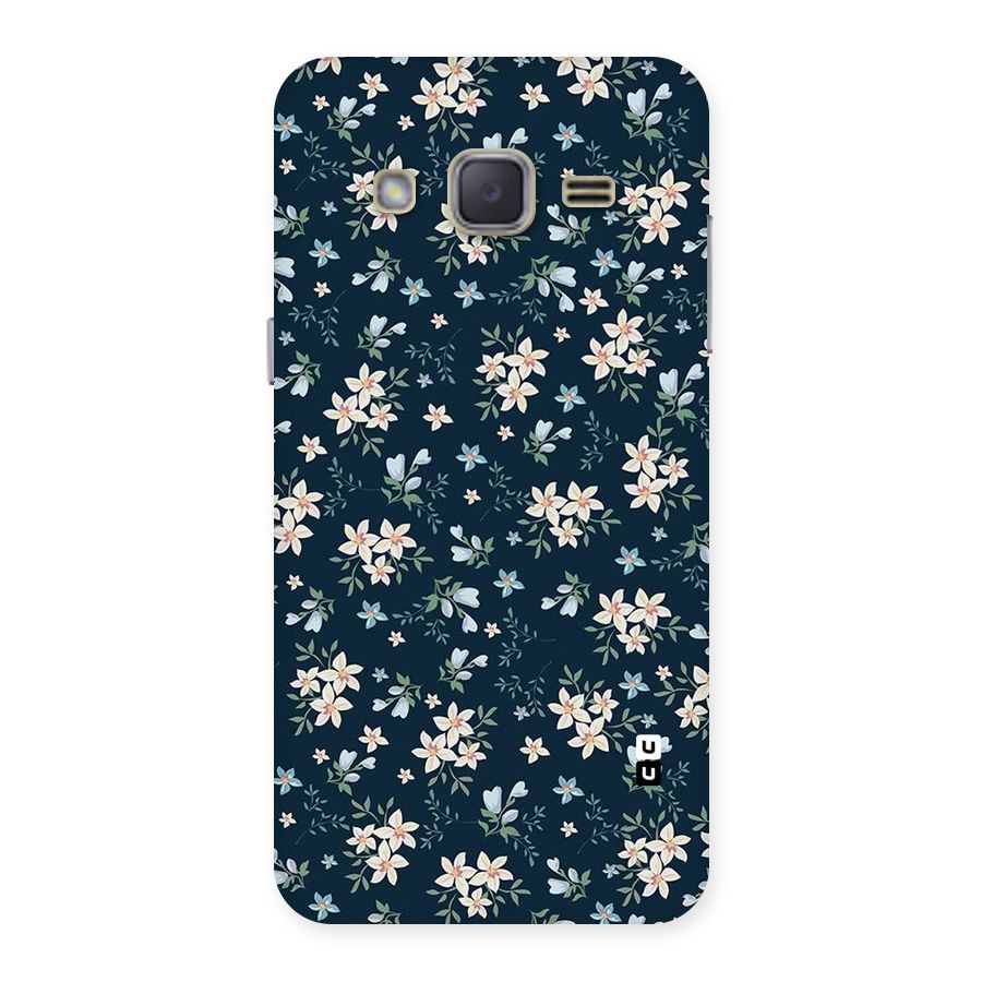 Floral Blue Bloom Back Case for Galaxy J2