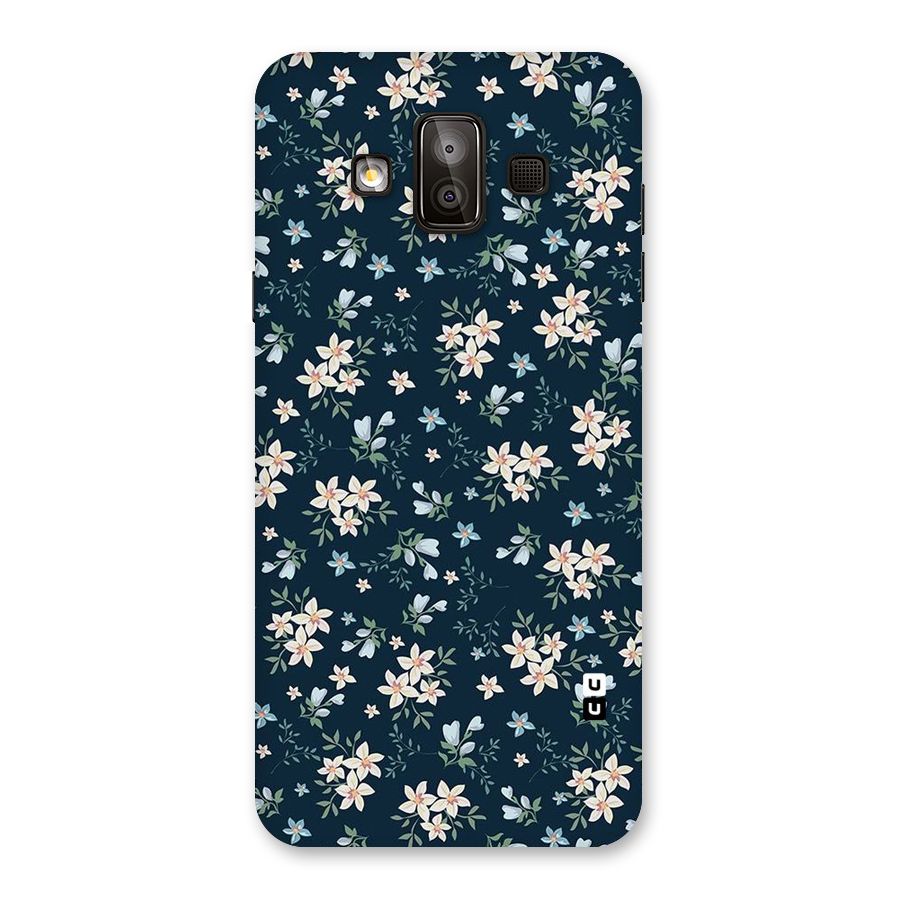 Floral Blue Bloom Back Case for Galaxy J7 Duo