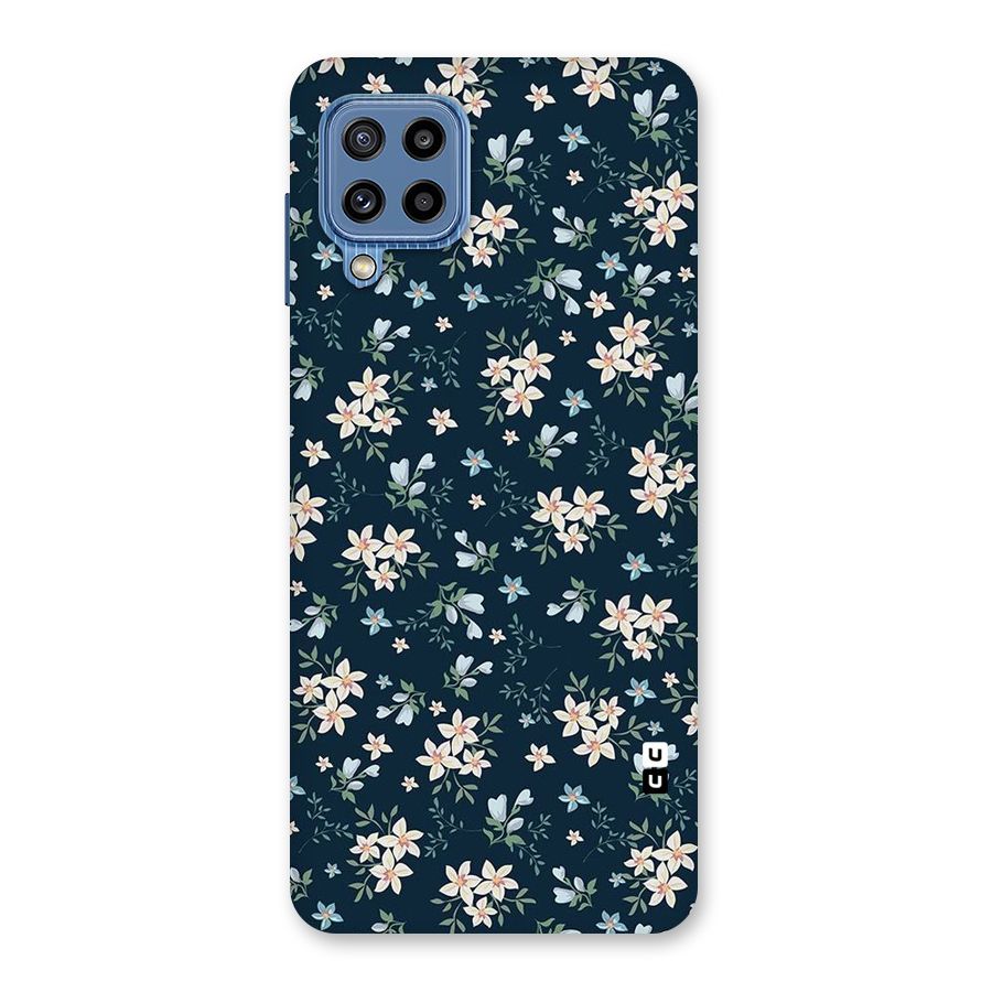 Floral Blue Bloom Back Case for Galaxy M32