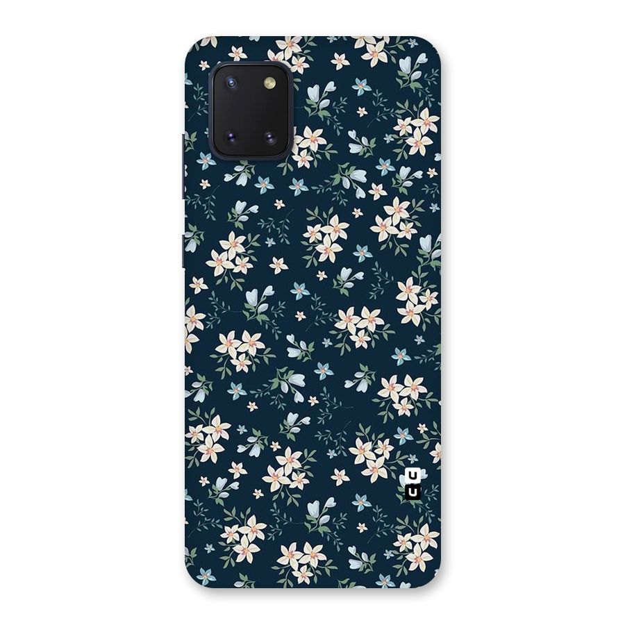 Floral Blue Bloom Back Case for Galaxy Note 10 Lite