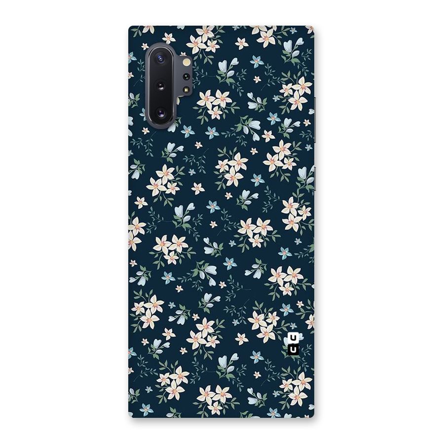Floral Blue Bloom Back Case for Galaxy Note 10 Plus