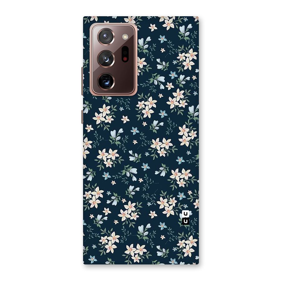 Floral Blue Bloom Back Case for Galaxy Note 20 Ultra