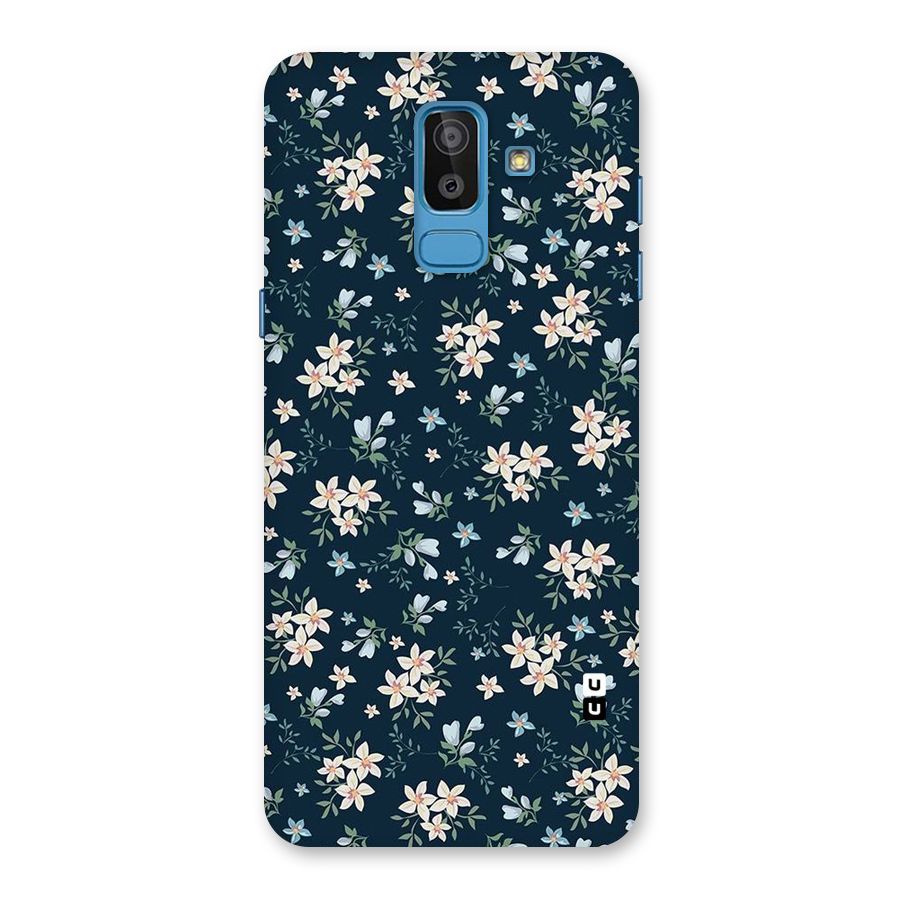 Floral Blue Bloom Back Case for Galaxy On8 (2018)