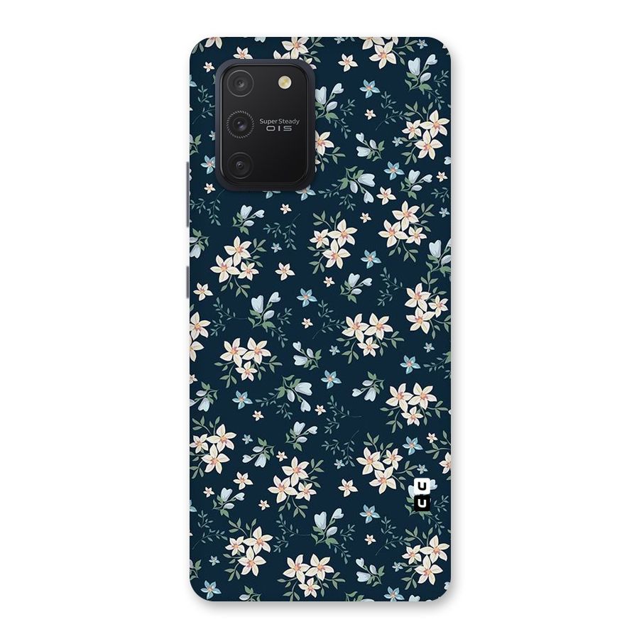 Floral Blue Bloom Back Case for Galaxy S10 Lite