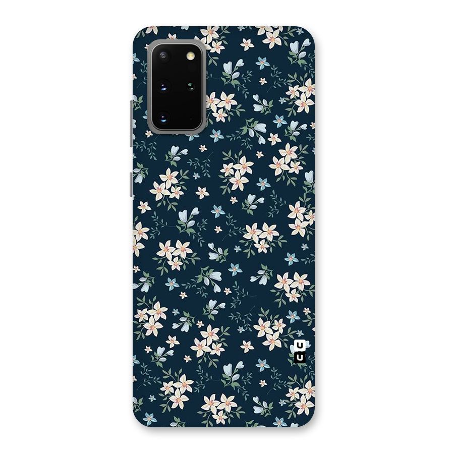 Floral Blue Bloom Back Case for Galaxy S20 Plus