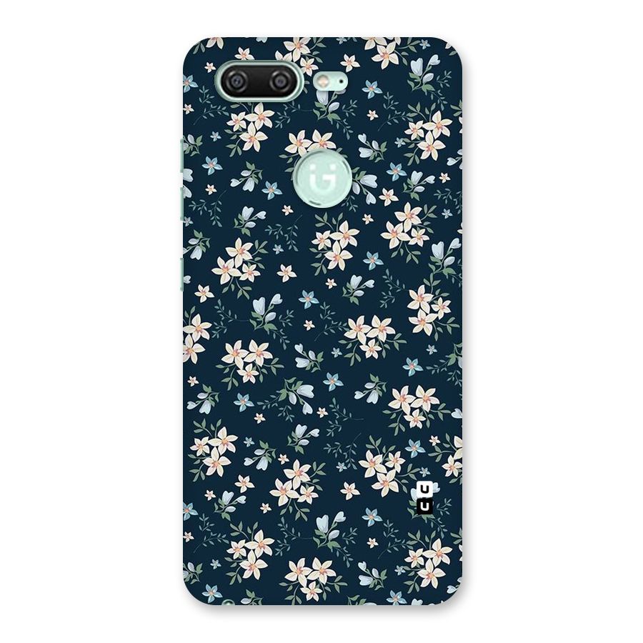 Floral Blue Bloom Back Case for Gionee S10