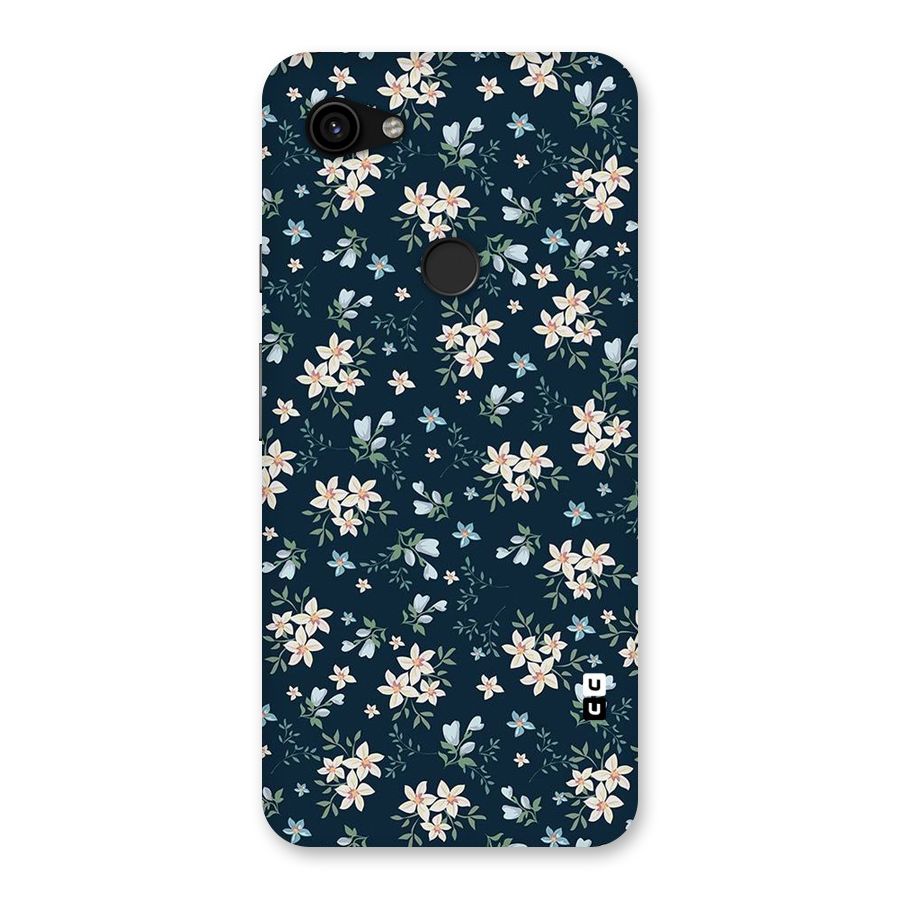 Floral Blue Bloom Back Case for Google Pixel 3a XL