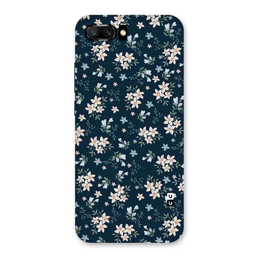 Floral Blue Bloom Back Case for Honor 10