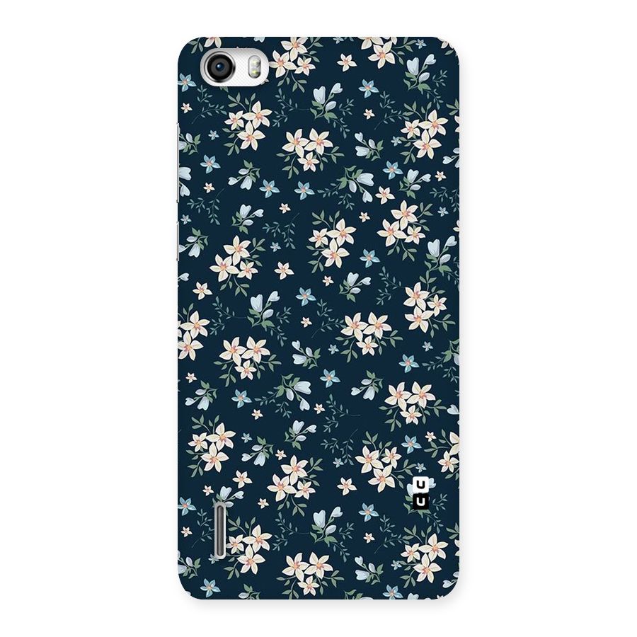 Floral Blue Bloom Back Case for Honor 6