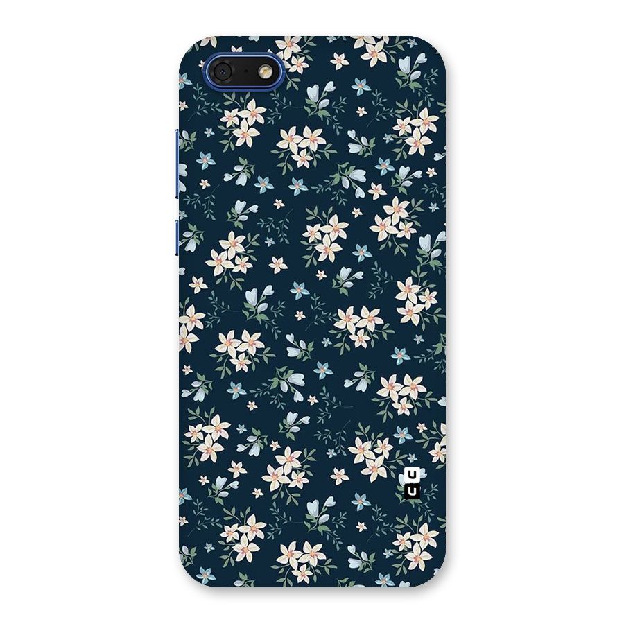 Floral Blue Bloom Back Case for Honor 7s