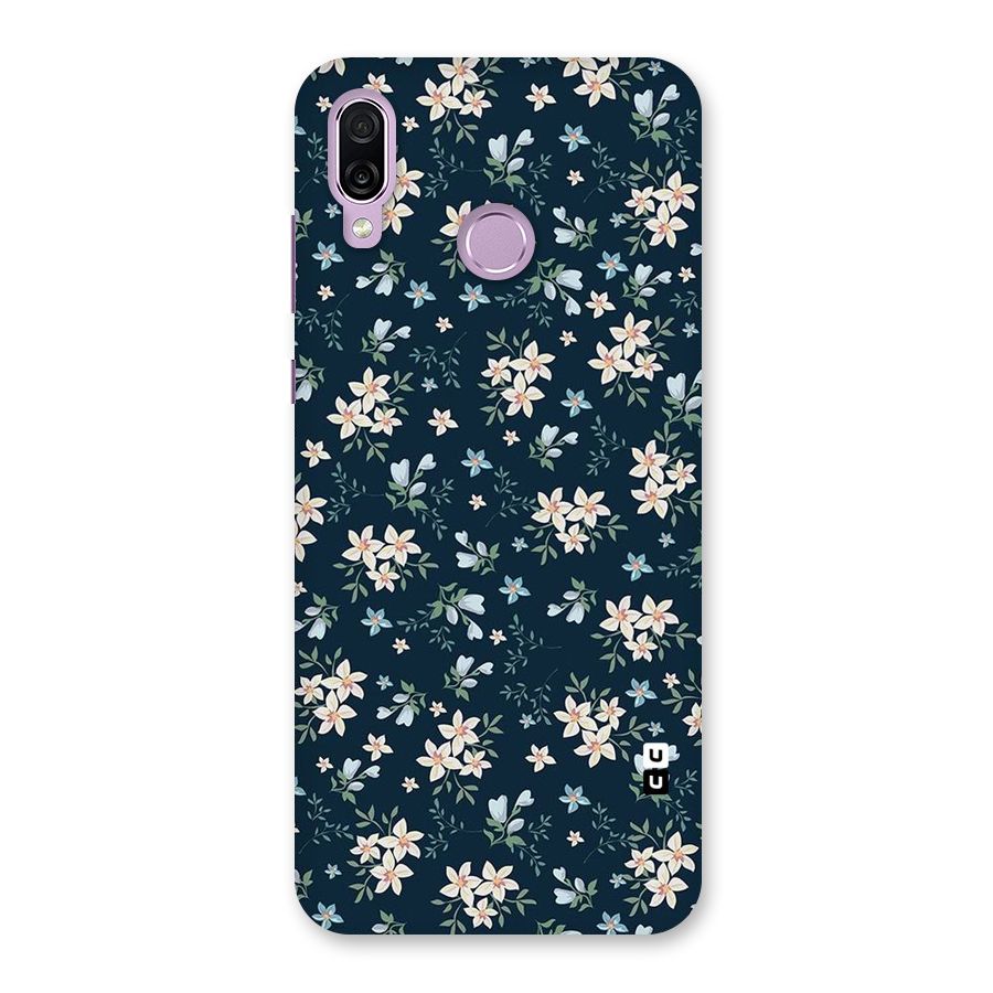 Floral Blue Bloom Back Case for Honor Play