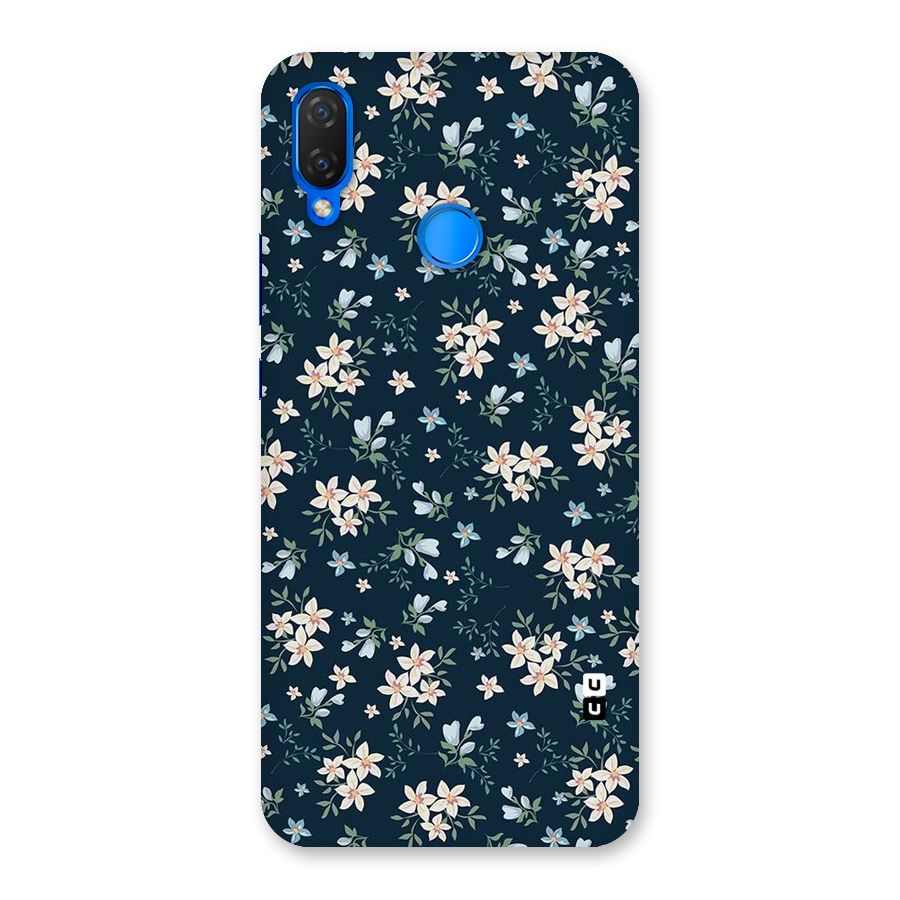 Floral Blue Bloom Back Case for Huawei P Smart+