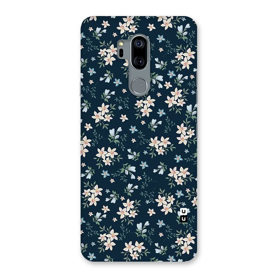 Floral Blue Bloom Back Case for LG G7