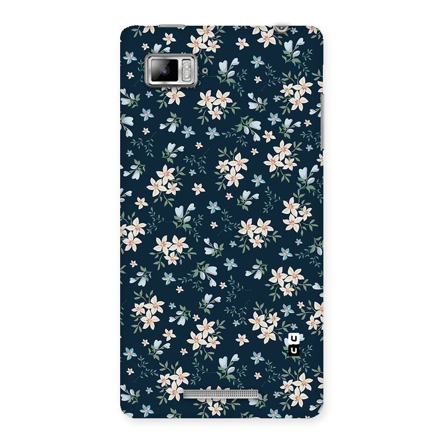 Floral Blue Bloom Back Case for Lenovo Vibe Z K910