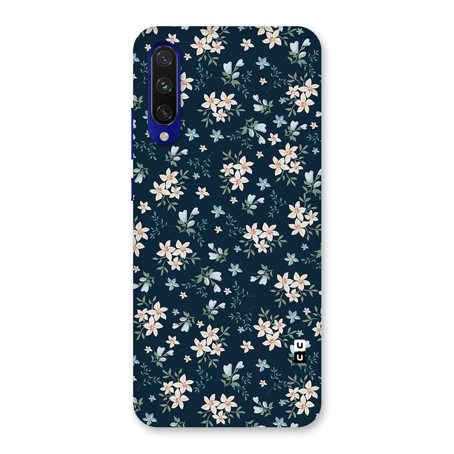 Floral Blue Bloom Back Case for Mi A3
