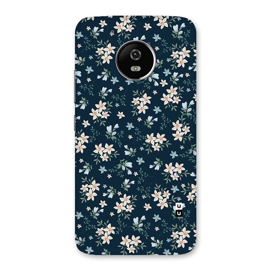 Floral Blue Bloom Back Case for Moto G5