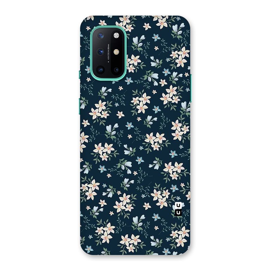 Floral Blue Bloom Back Case for OnePlus 8T
