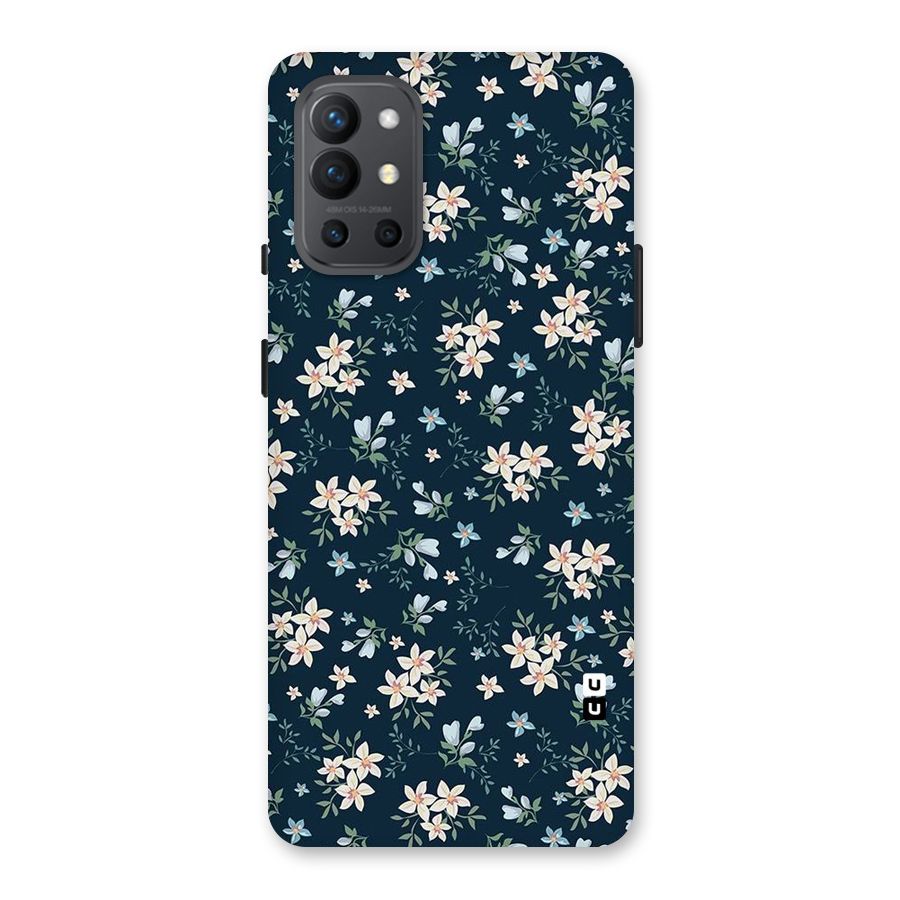 Floral Blue Bloom Back Case for OnePlus 9R
