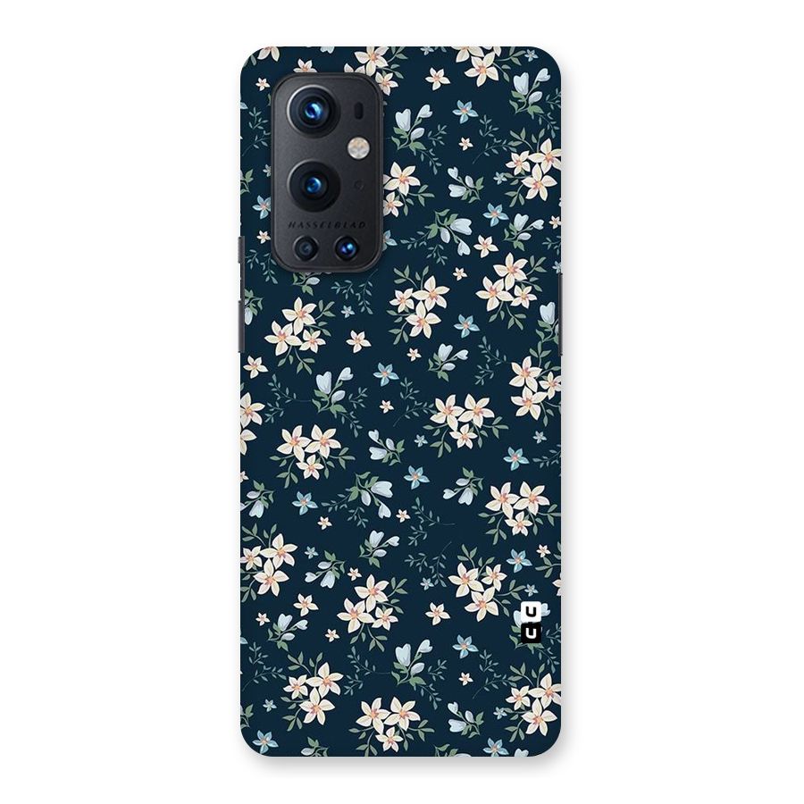 Floral Blue Bloom Back Case for OnePlus 9 Pro