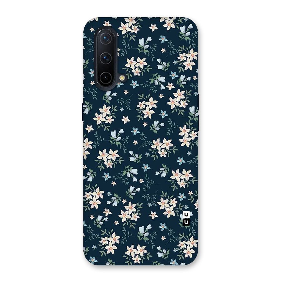 Floral Blue Bloom Back Case for OnePlus Nord CE 5G