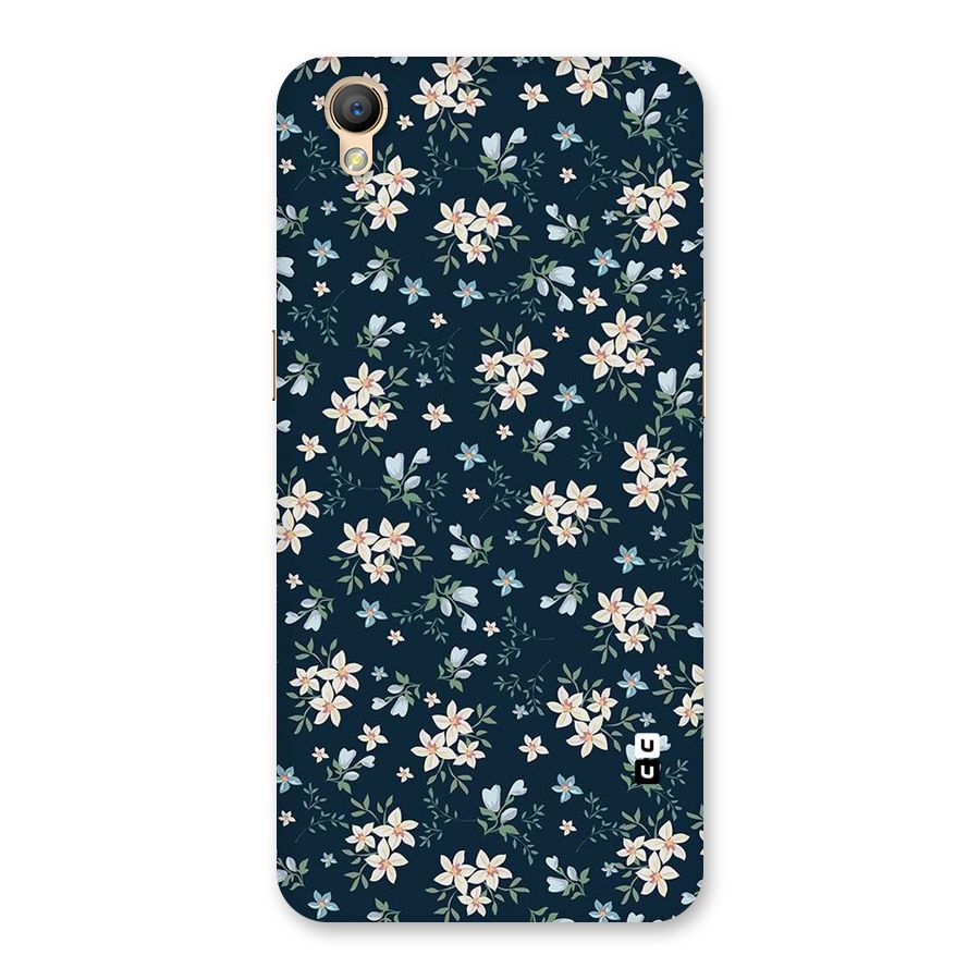 Floral Blue Bloom Back Case for Oppo A37