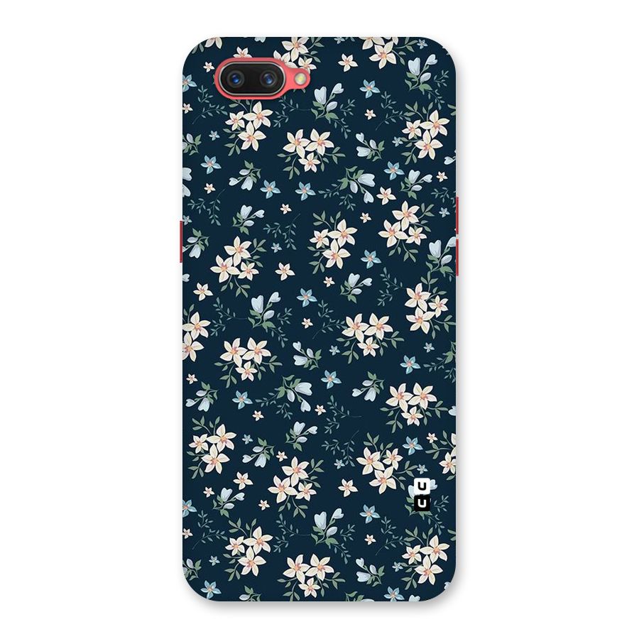 Floral Blue Bloom Back Case for Oppo A3s