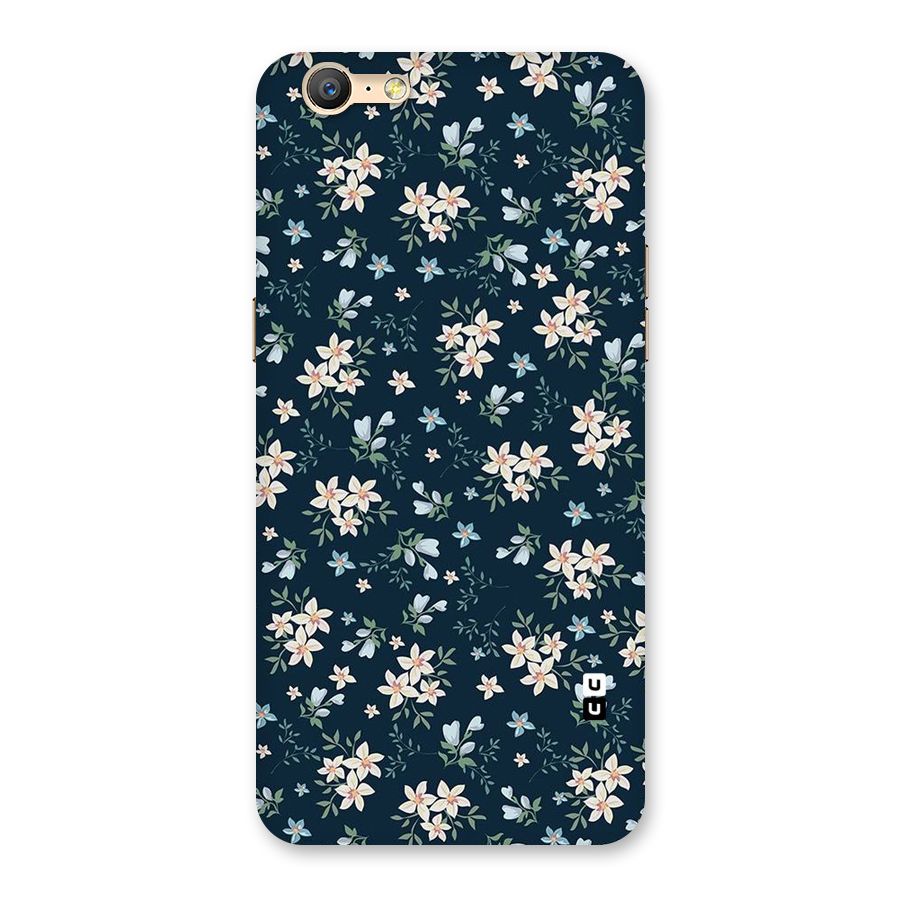 Floral Blue Bloom Back Case for Oppo A57
