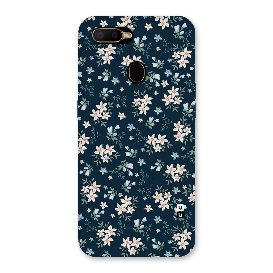 Floral Blue Bloom Back Case for Oppo A5s