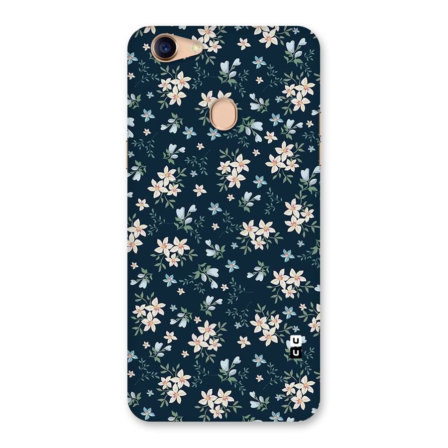 Floral Blue Bloom Back Case for Oppo F5