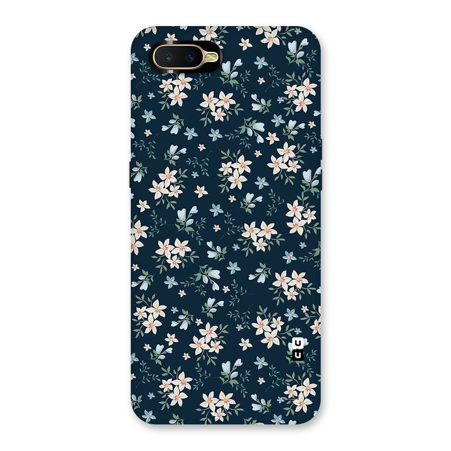 Floral Blue Bloom Back Case for Oppo K1