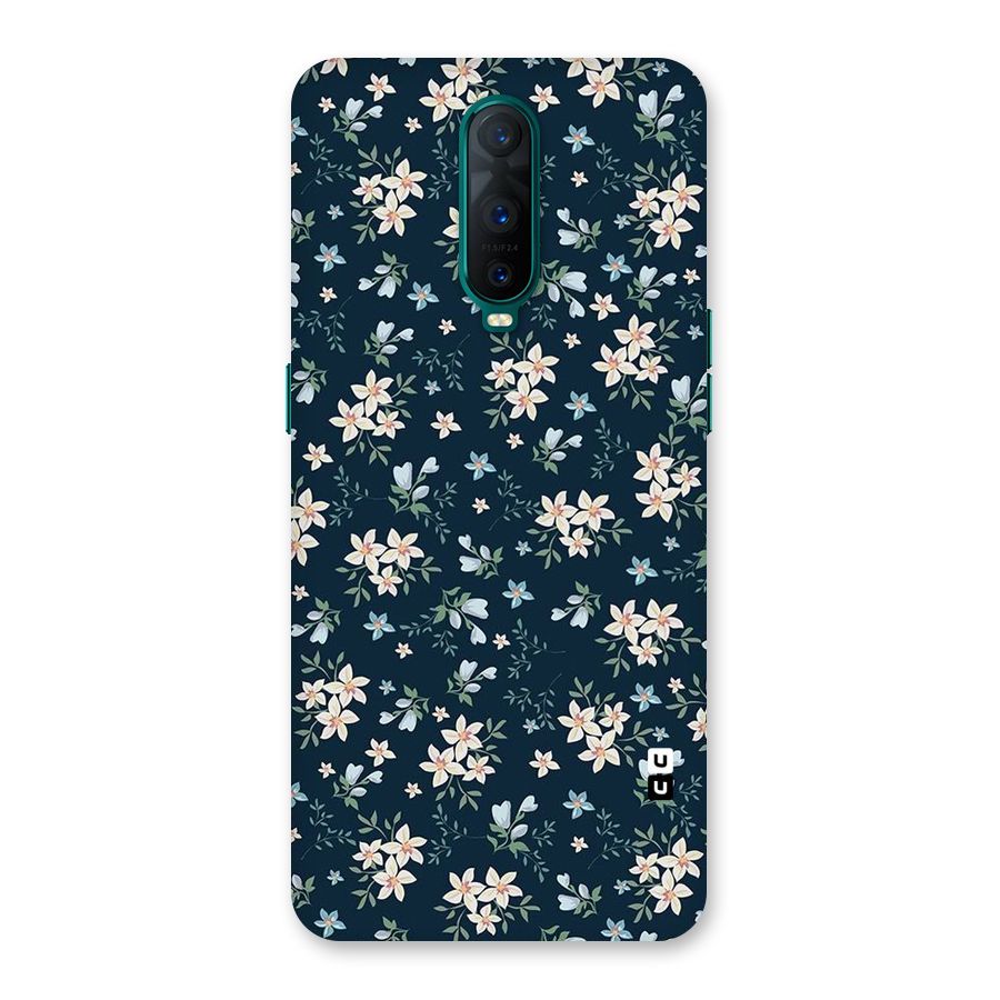 Floral Blue Bloom Back Case for Oppo R17 Pro