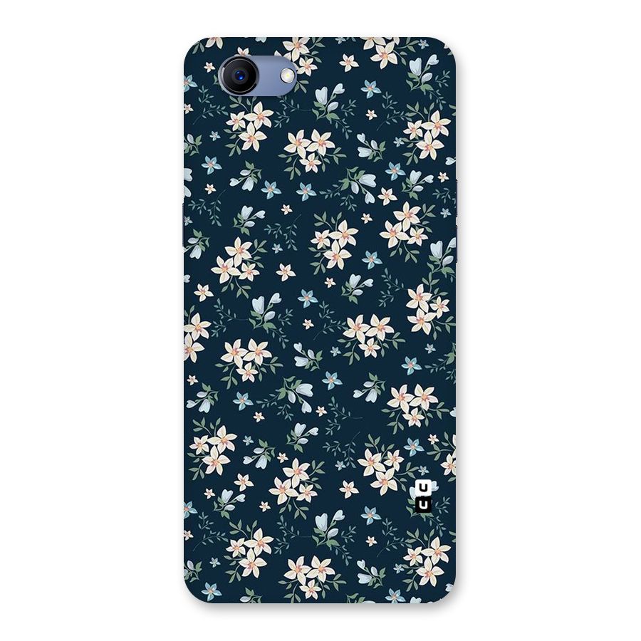 Floral Blue Bloom Back Case for Oppo Realme 1