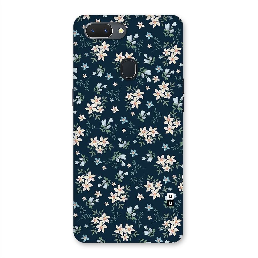 Floral Blue Bloom Back Case for Oppo Realme 2