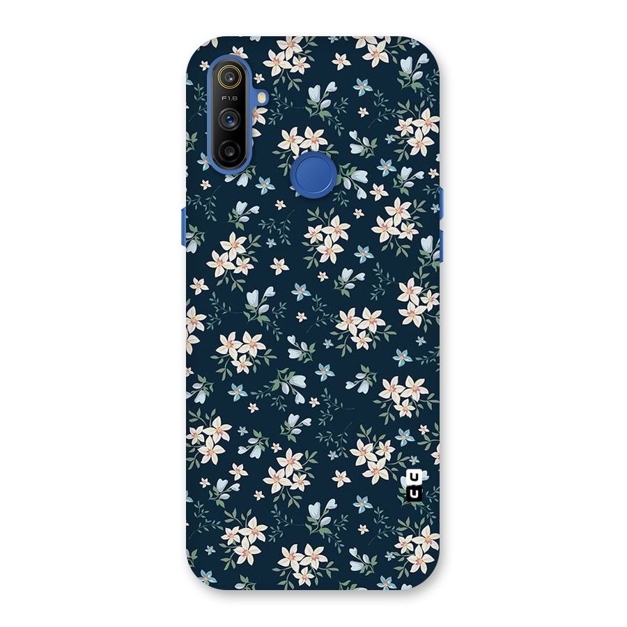 Floral Blue Bloom Back Case for Realme Narzo 10A