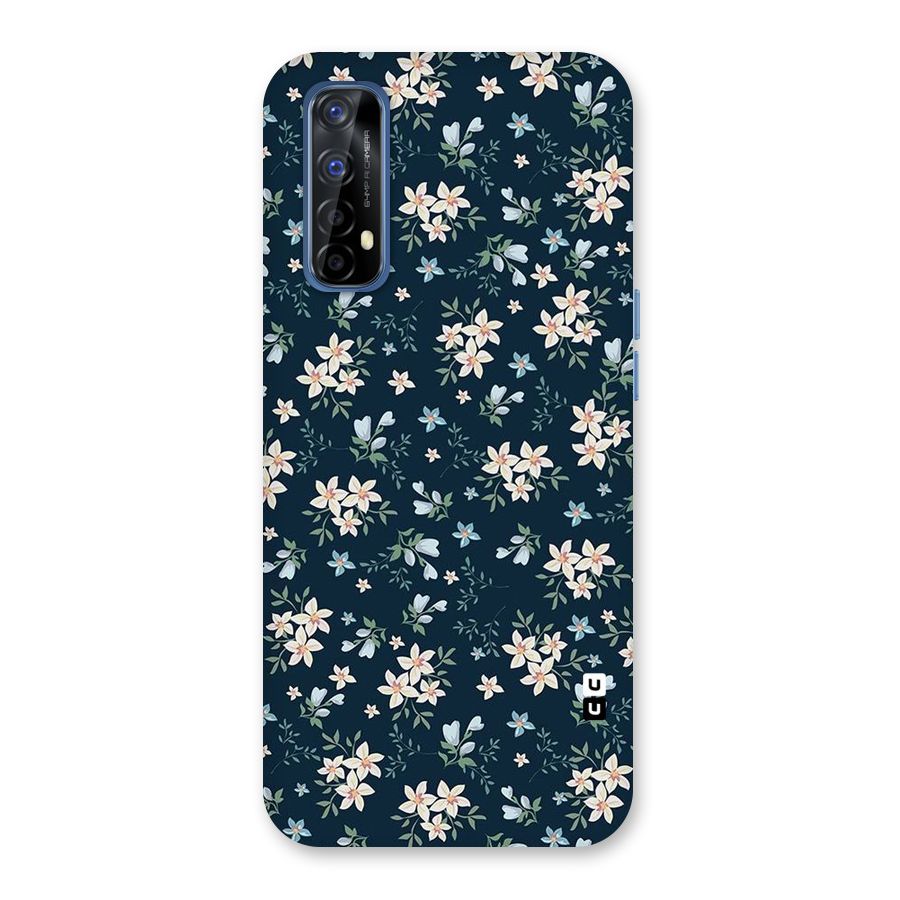 Floral Blue Bloom Back Case for Realme Narzo 20 Pro
