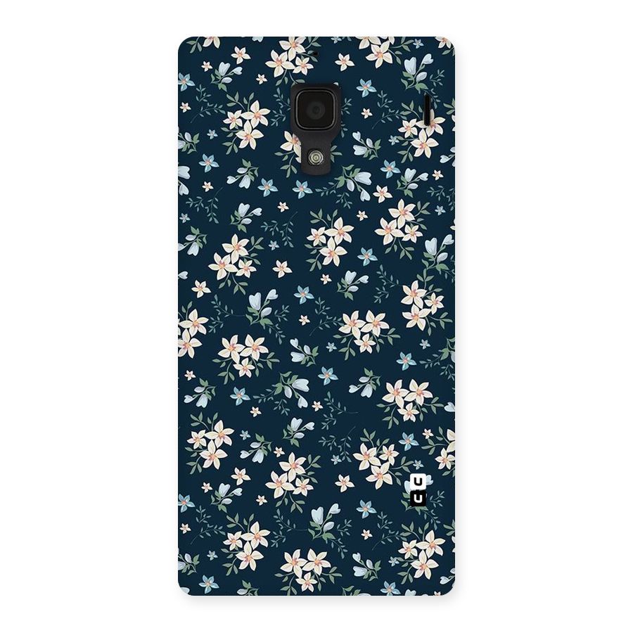Floral Blue Bloom Back Case for Redmi 1S
