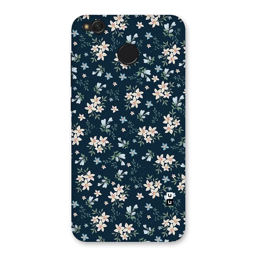 Floral Blue Bloom Back Case for Redmi 4