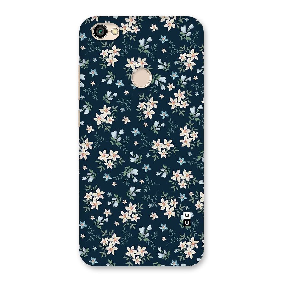 Floral Blue Bloom Back Case for Redmi Y1 2017