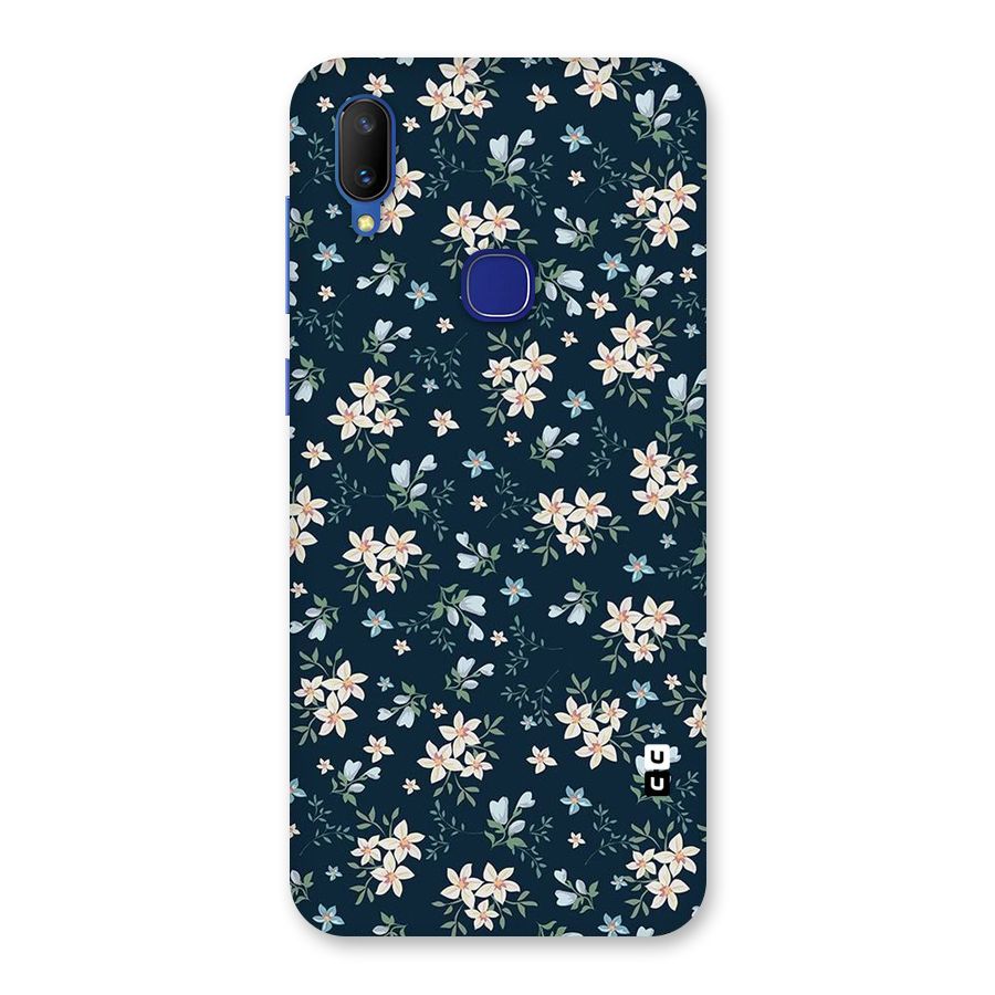 Floral Blue Bloom Back Case for Vivo V11