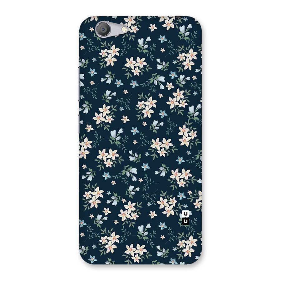 Floral Blue Bloom Back Case for Vivo Y53