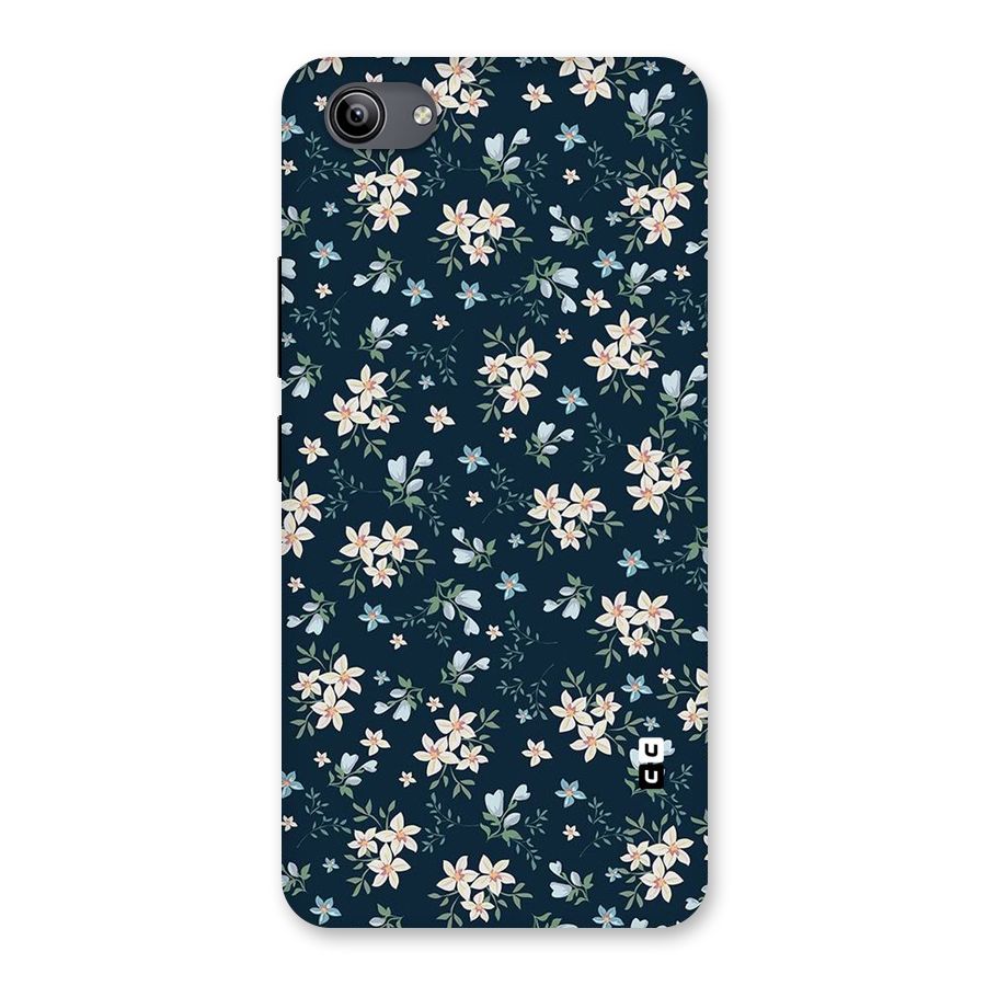 Floral Blue Bloom Back Case for Vivo Y81i