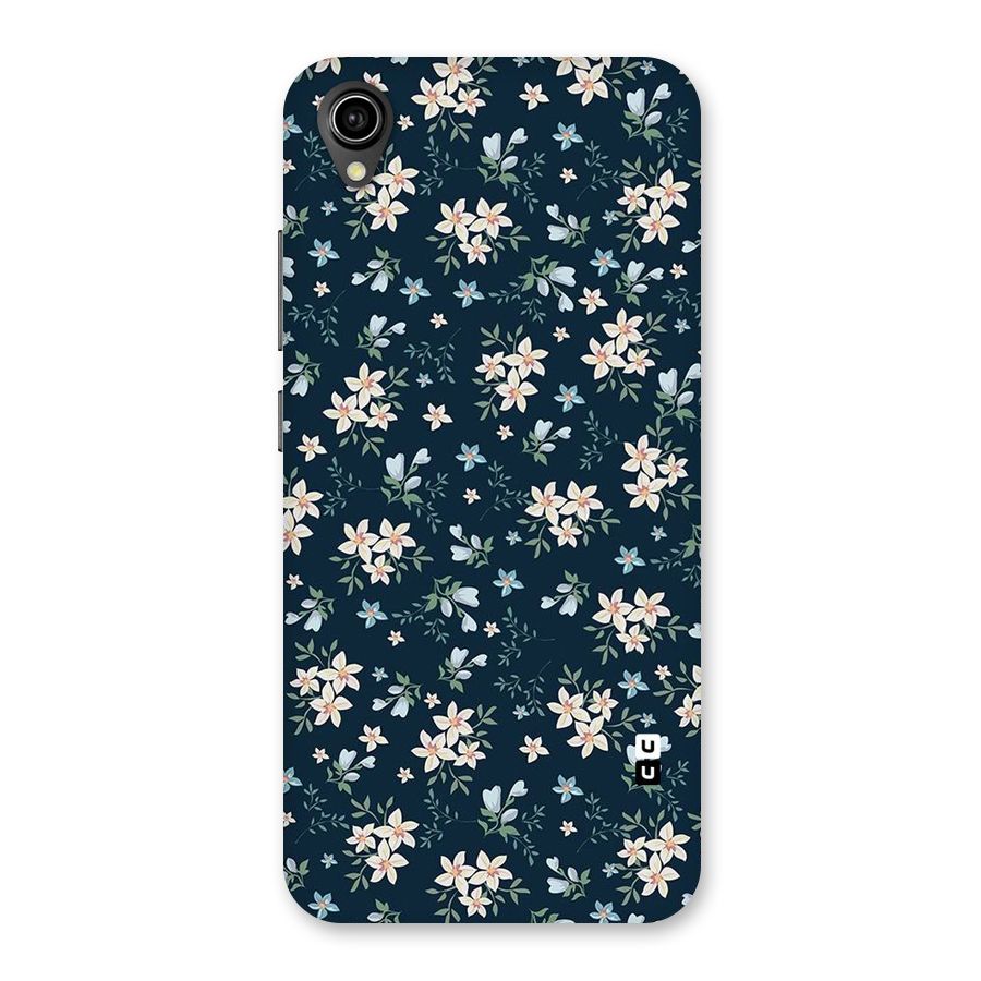 Floral Blue Bloom Back Case for Vivo Y90