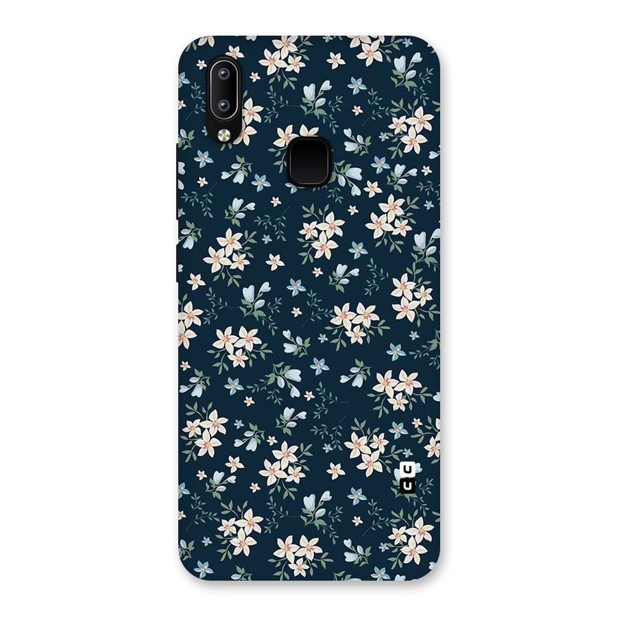 Floral Blue Bloom Back Case for Vivo Y95