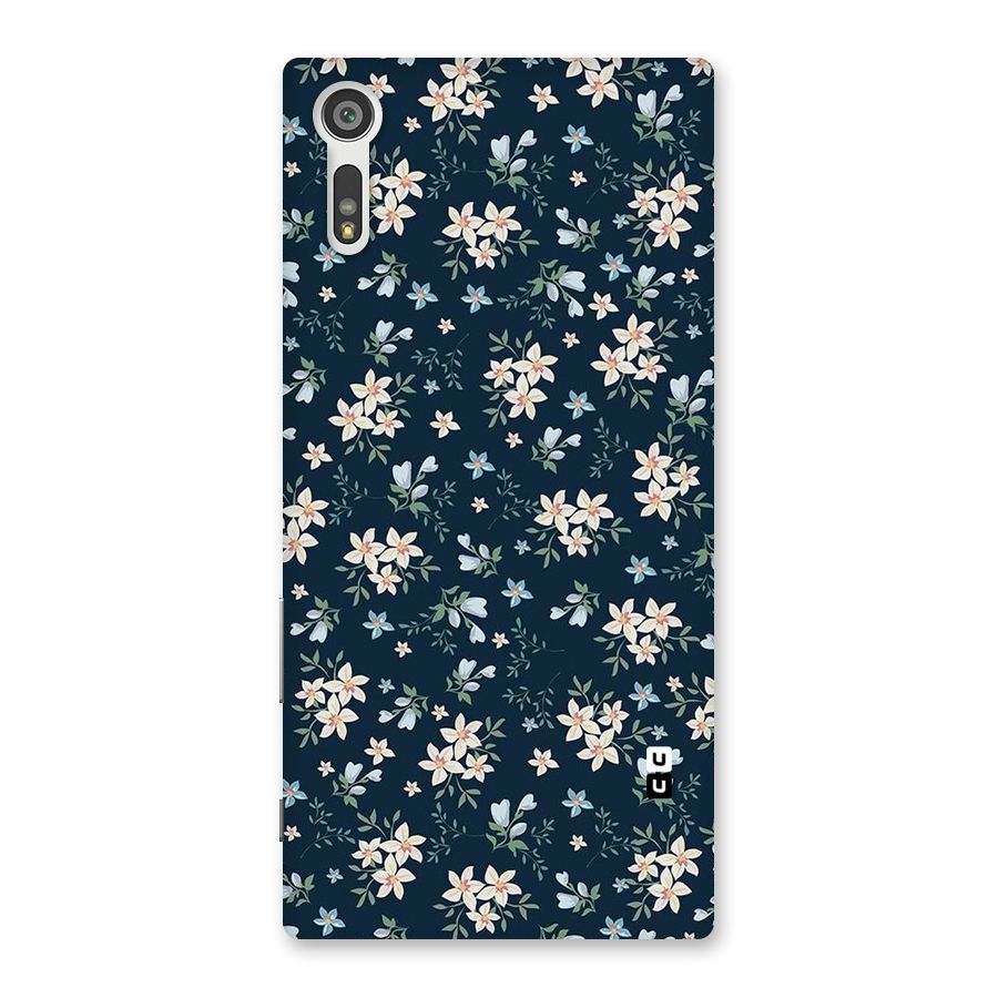 Floral Blue Bloom Back Case for Xperia XZ