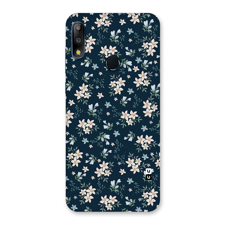 Floral Blue Bloom Back Case for Zenfone Max Pro M2