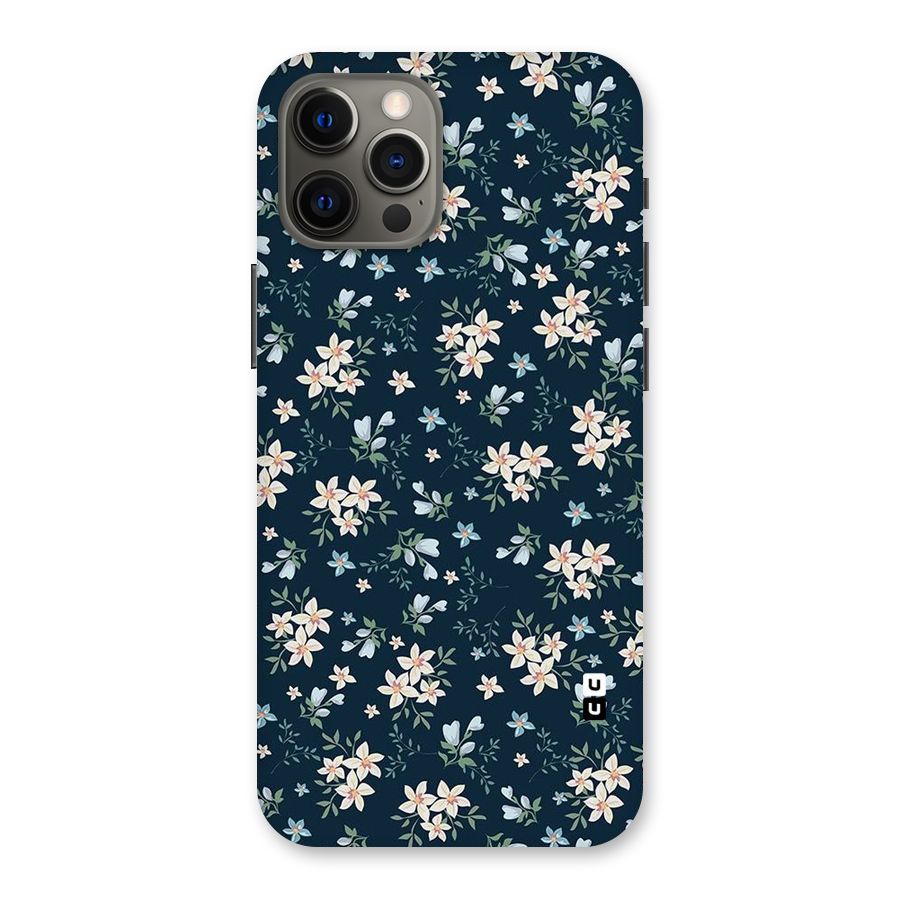Floral Blue Bloom Back Case for iPhone 12 Pro Max