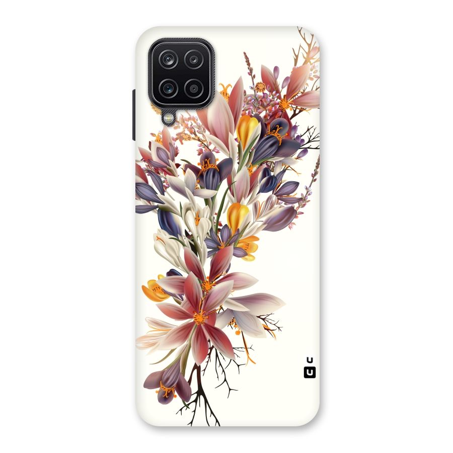 Floral Bouquet Back Case for Galaxy A12