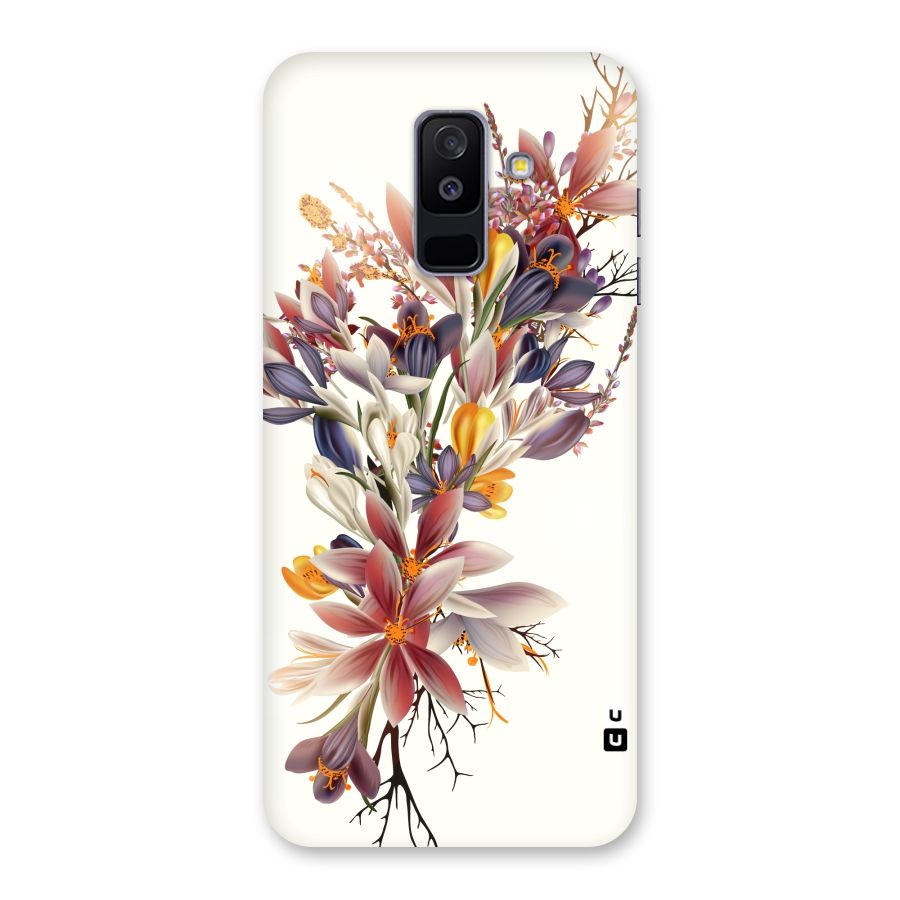 Floral Bouquet Back Case for Galaxy A6 Plus